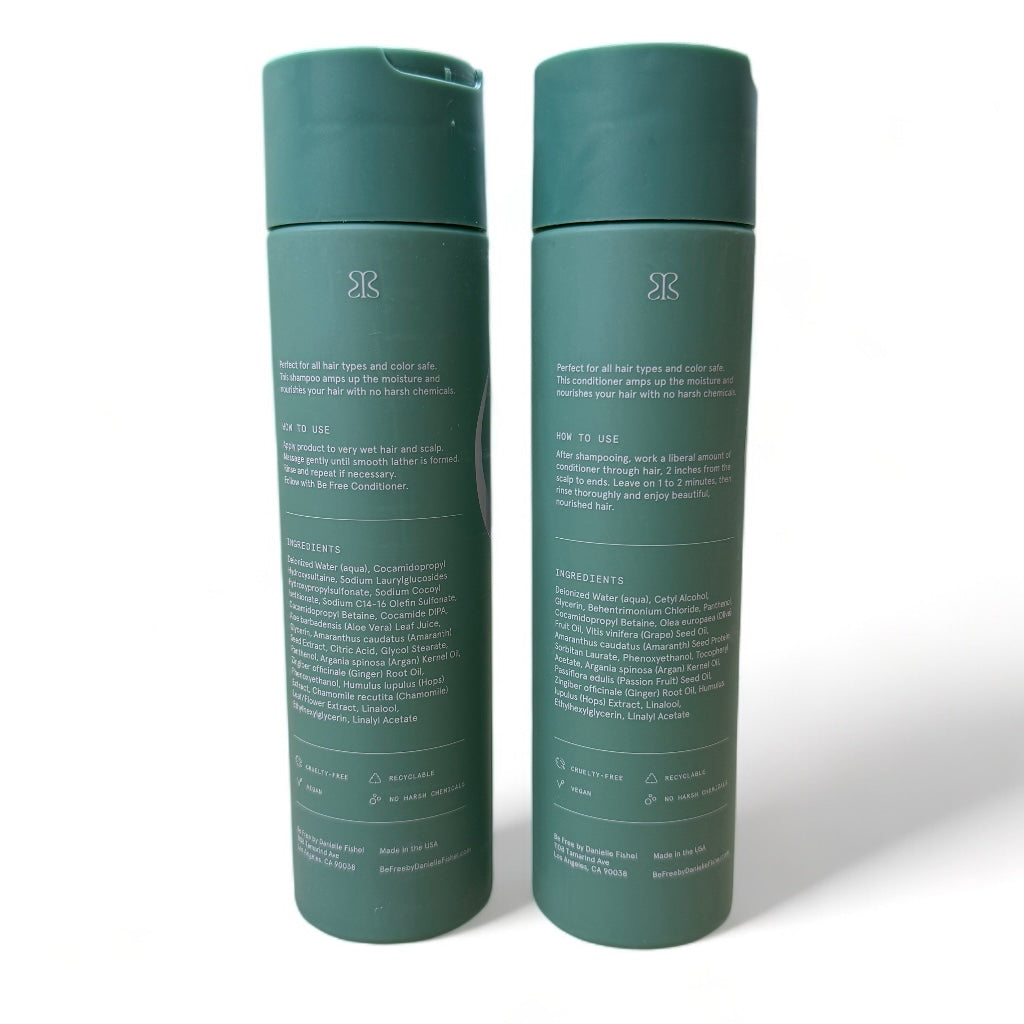 Volumizing Shampoo and Conditioner - Apricot Ginger – Be Free by