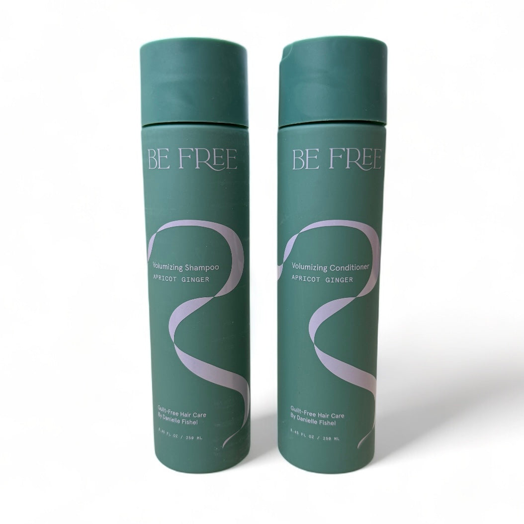 Volumizing Shampoo and Conditioner - Apricot Ginger