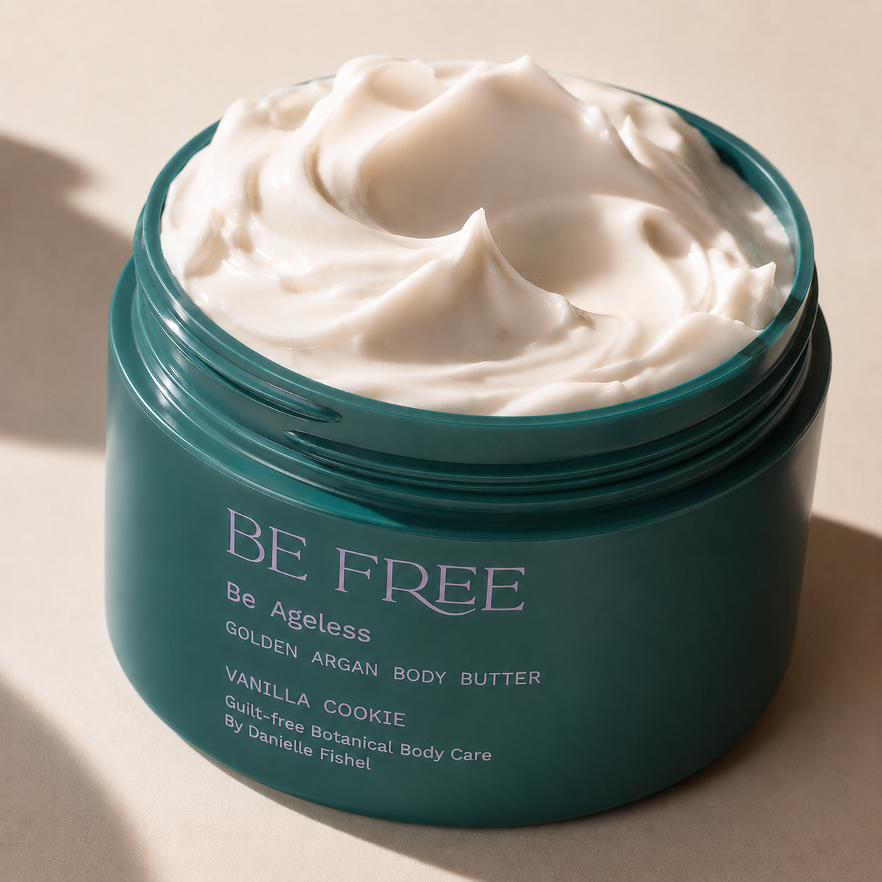 Be Ageless Golden Argan Body Butter  - Vanilla Cookie